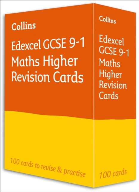 Edexcel GCSE 9-1 Maths Higher Revision Cards : Ideal for the 2026 and 2027 Exams-9780008359737