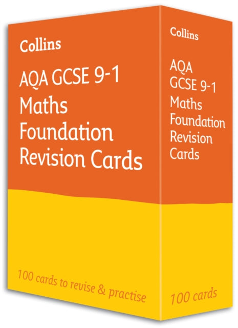 AQA GCSE 9-1 Maths Foundation Revision Cards : Ideal for the 2026 and 2027 Exams-9780008359768