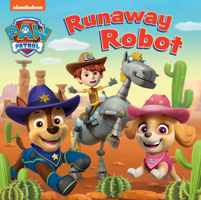 PAW PATROL RUNAWAY ROBOT BOARD BOOK-9780008615345