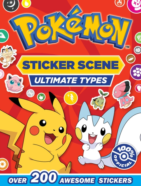 POKEMON ULTIMATE TYPES STICKER SCENE-9780008615451