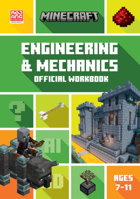 Minecraft STEM Engineering and Mechanics : Official Workbook-9780008654221