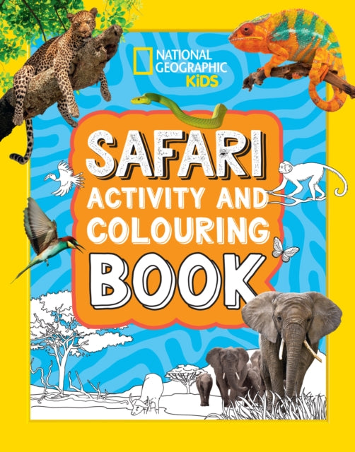 Safari Activity and Colouring Book-9780008664510