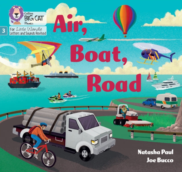 Air, Boat, Road : Phase 3 Set 2 Blending Practice-9780008668341