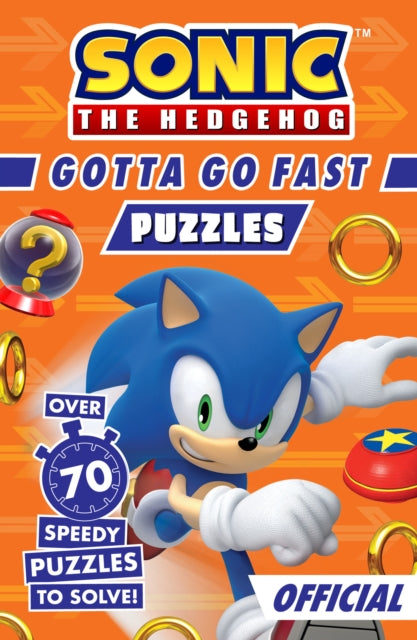 Sonic the Hedgehog Gotta Go Fast Puzzle Book-9780008680831