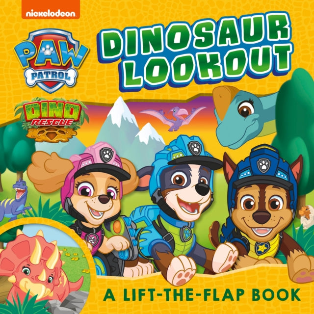 PAW Patrol Dinosaur Lookout Lift-the-Flap Book-9780008681951