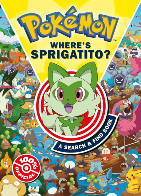 Pokemon Where's Sprigatito: A Search & Find Book-9780008682361