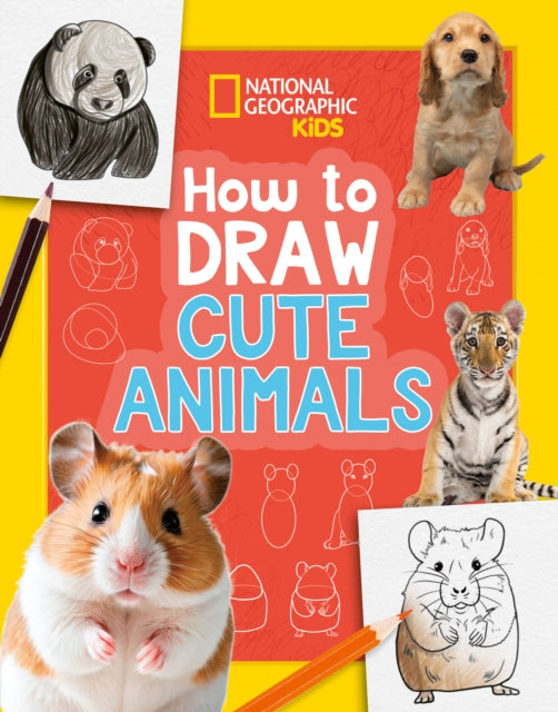 How to Draw Cute Animals : A Step-by-Step Learn to Draw Book for Kids Aged 6+-9780008727918