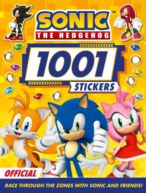 Sonic the Hedgehog 1001 Stickers-9780008729837