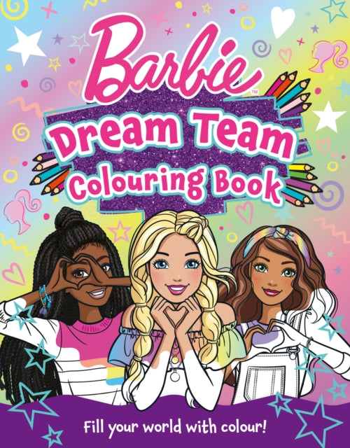 Barbie Dream Team Colouring Book-9780008730345