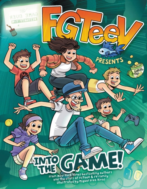 FGTeeV Presents: Into the Game! : A Graphic Novel-9780062933683