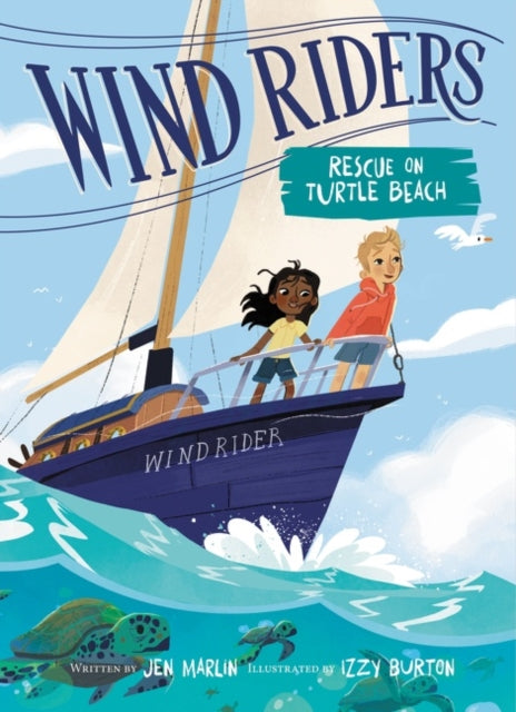 Wind Riders #1: Rescue on Turtle Beach-9780063029248