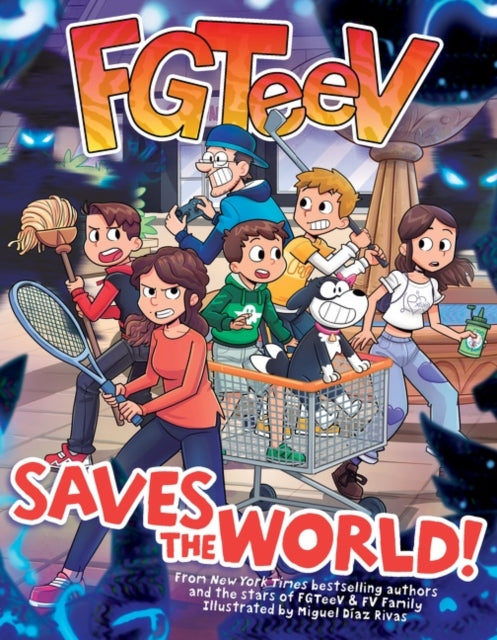 FGTeeV Saves the World! : A Graphic Novel-9780063042629