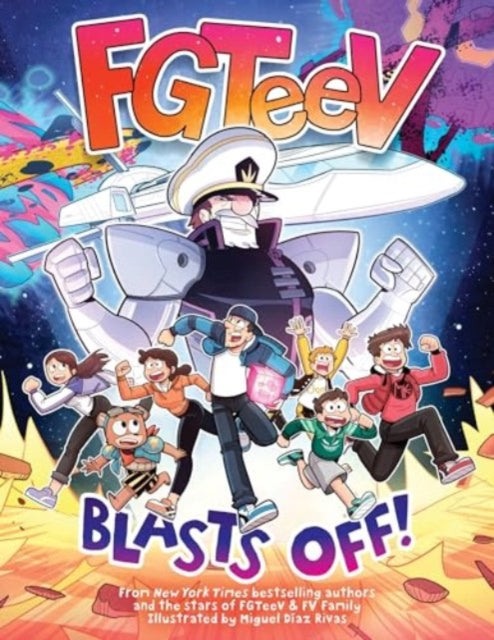 FGTeeV: Blasts Off! : A Graphic Novel-9780063260535