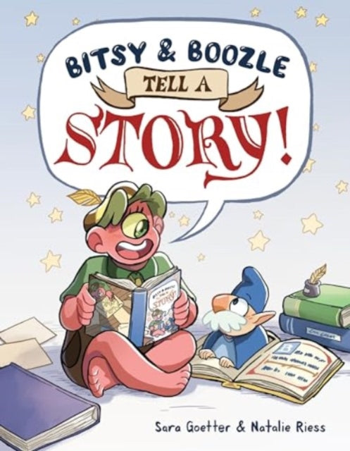 Bitsy & Boozle Tell a Story! : A Graphic Novel-9780063326613