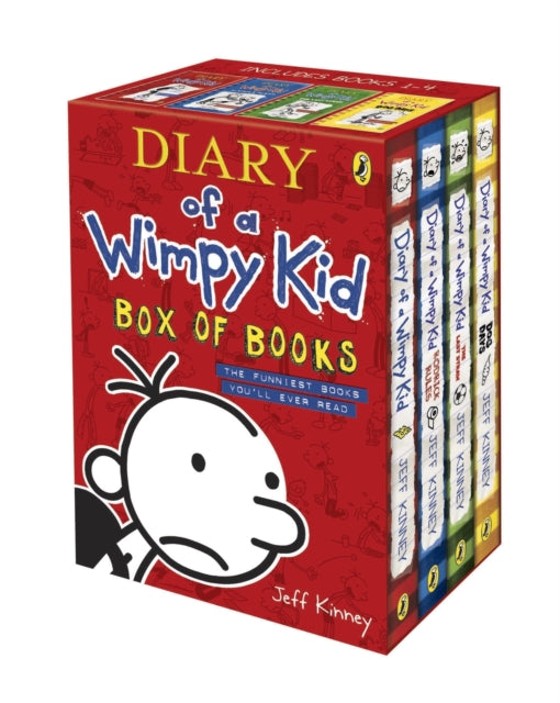 Diary of a Wimpy Kid Box of Books-9780141341415