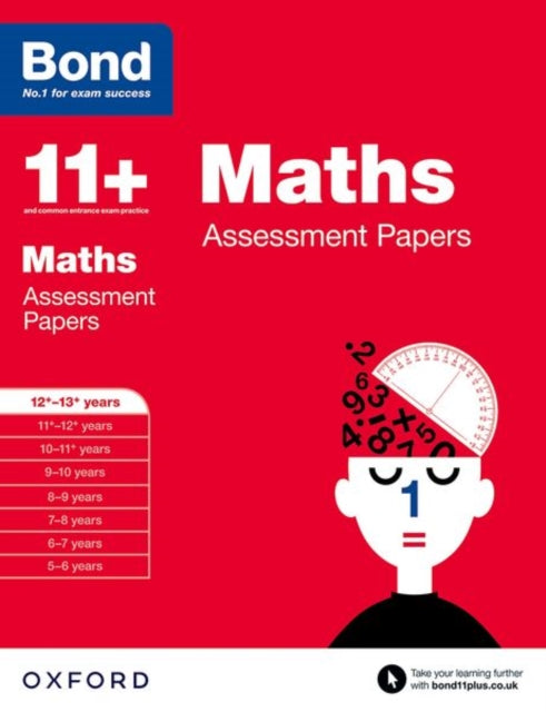 Bond 11+: Maths: Assessment Papers : 12+-13+ years-9780192740205
