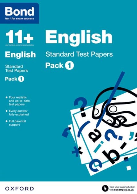 Bond 11+: English: Standard Test Papers: Ready for the 2026 exam (for GL Assessment & other 11 plus exams) : Pack 1-9780192740731