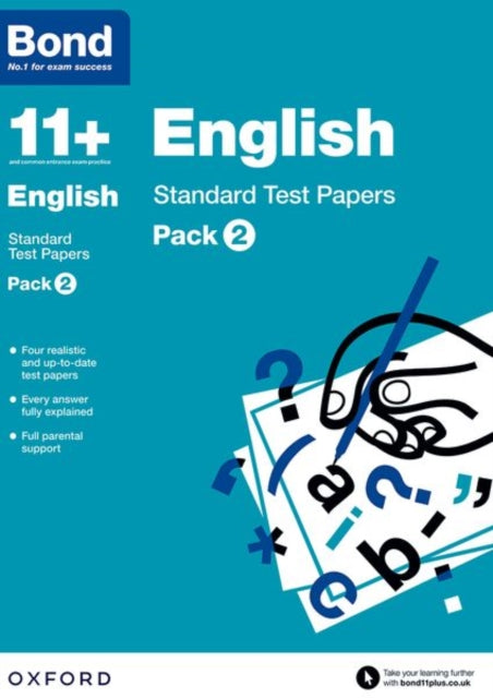 Bond 11+: English: Standard Test Papers: Ready for the 2026 exam (for GL Assessment & other 11 plus exams) : Pack 2-9780192740748