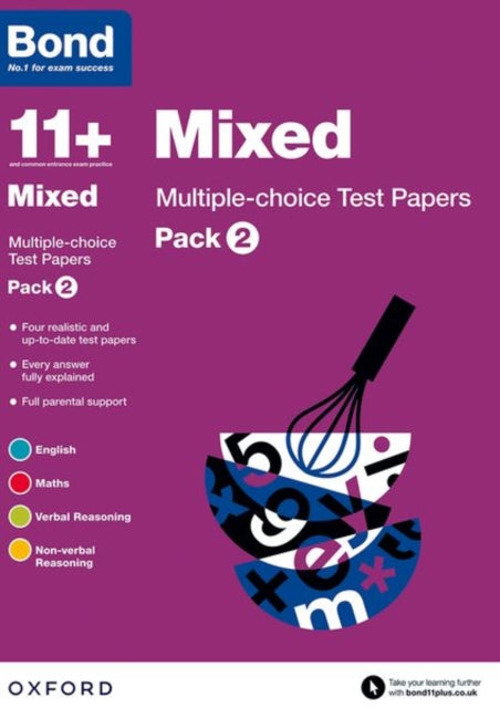 Bond 11+: Mixed: Multiple-choice Test Papers (for GL Assessment & other 11 plus exams) : Pack 2-9780192740823