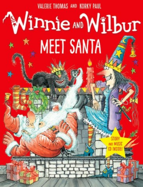 Winnie and Wilbur Meet Santa with audio CD-9780192747914