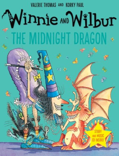 Winnie and Wilbur: The Midnight Dragon with audio CD-9780192749093