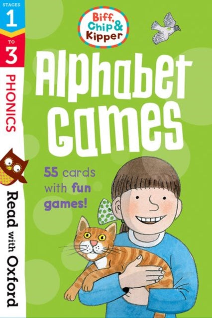 Read with Oxford: Stages 1-3: Biff, Chip and Kipper: Alphabet Games Flashcards-9780192764379