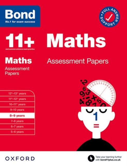 Bond 11+ Maths Assessment Papers 8-9 years (for GL Assessment & other 11 plus exams)-9780192779946
