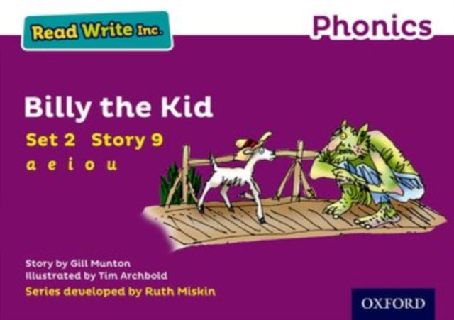 Read Write Inc. Phonics: Billy the Kid (Purple Set 2 Storybook 9)-9780198371588