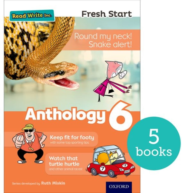 Read Write Inc. Fresh Start: Anthology 6 - Pack of 5-9780198398318