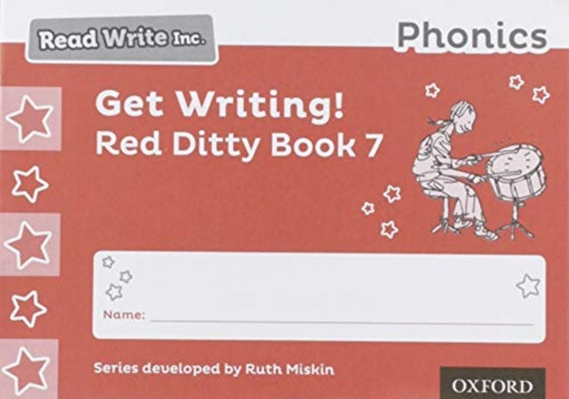 Read Write Inc. Phonics: Get Writing! Red Ditty Book 7 Pack of 10-9780198414339