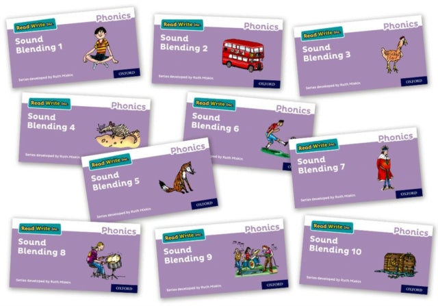 Read Write Inc. Phonics: Sound Blending Books (Mixed Pack of 10)-9780198424567