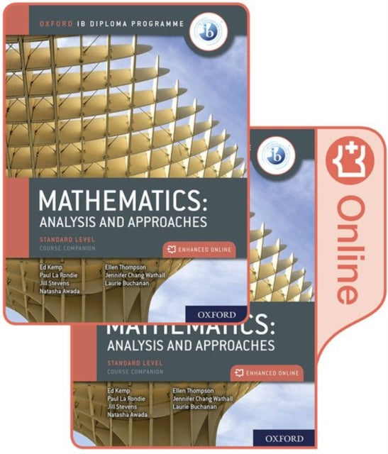 Oxford IB Diploma Programme: IB Mathematics: analysis and approaches, Standard Level, Print and Enhanced Online Course Book Pack-9780198427100