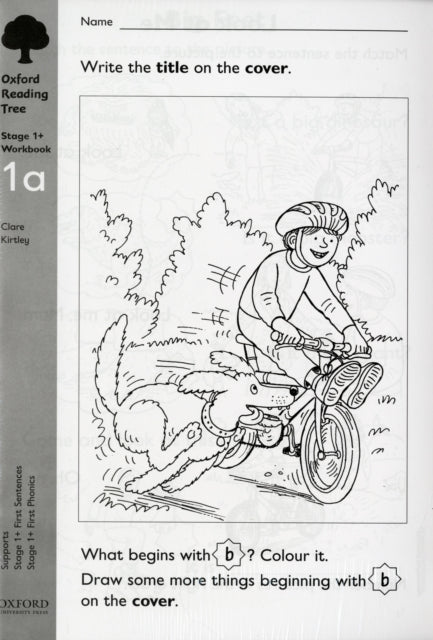 Oxford Reading Tree: Level 1+: Workbooks: Workbook 1A (Pack of 6)-9780198456100