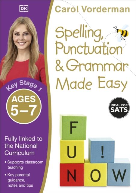 Spelling, Punctuation & Grammar Made Easy, Ages 5-7 (Key Stage 1) : Supports the National Curriculum, English Exercise Book-9780241182710