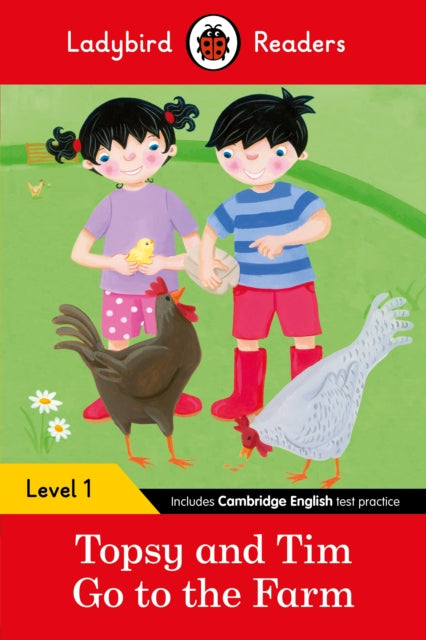 Ladybird Readers Level 1 - Topsy and Tim - Go to the Farm (ELT Graded Reader)-9780241283554