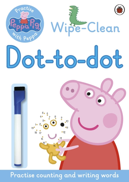 Peppa Pig: Practise with Peppa: Wipe-clean Dot-to-Dot-9780241294659