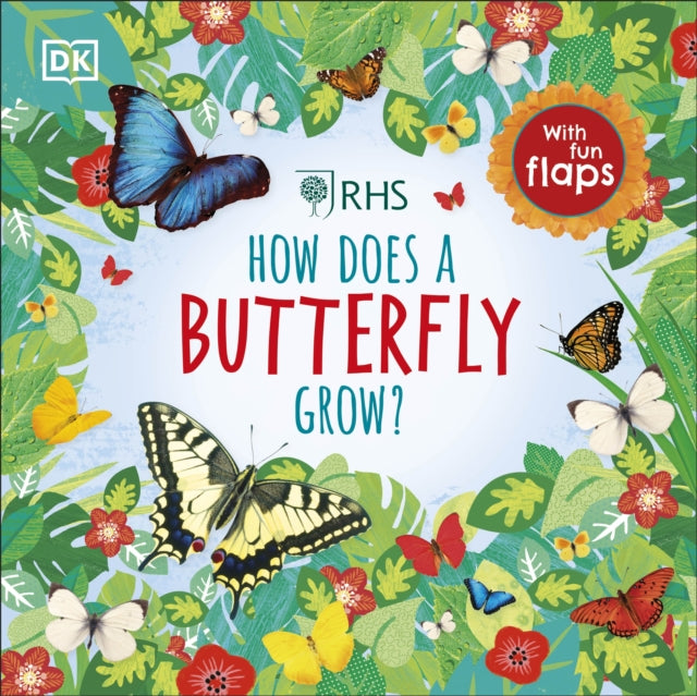 RHS How Does a Butterfly Grow?-9780241355466
