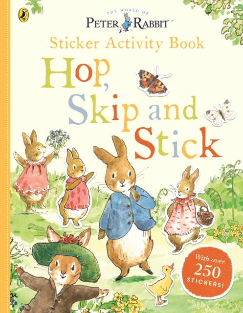 Peter Rabbit Hop, Skip, Stick Sticker Activity-9780241371749