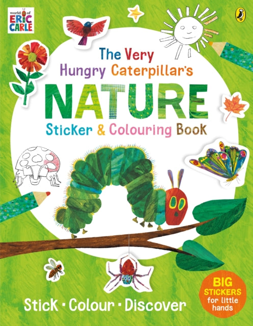 The Very Hungry Caterpillar's Nature Sticker and Colouring Book-9780241385791
