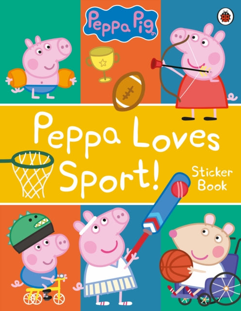Peppa Pig: Peppa Loves Sport! Sticker Book-9780241412077