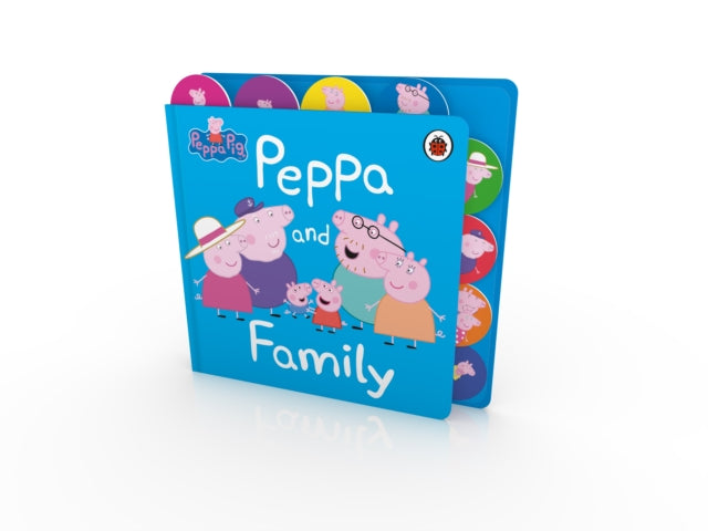 Peppa Pig: Peppa and Family : Tabbed Board Book-9780241481738
