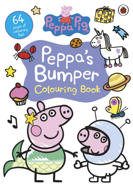 Peppa Pig: Peppa's Bumper Colouring Book : Official Colouring Book-9780241508626