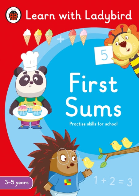 First Sums: A Learn with Ladybird Activity Book 3-5 years : Ideal for home learning (EYFS) 9780241515570