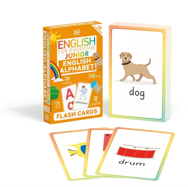 English for Everyone Junior English Alphabet Flash Cards-9780241536223