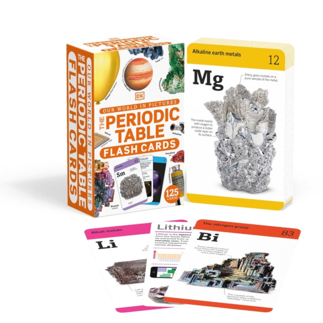 Our World in Pictures The Periodic Table Flash Cards-9780241536353