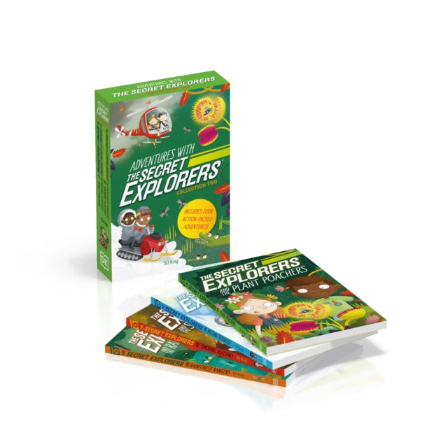Adventures with The Secret Explorers: Collection Two : 4-Book Box Set of Educational Chapter Books-9780241598139
