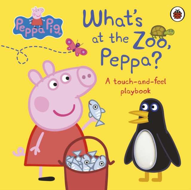 Peppa Pig: What's At The Zoo, Peppa? : A Touch-and-Feel Playbook-9780241631058