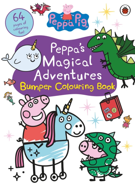 Peppa Pig: Peppa's Magical Adventures Bumper Colouring Book-9780241634080