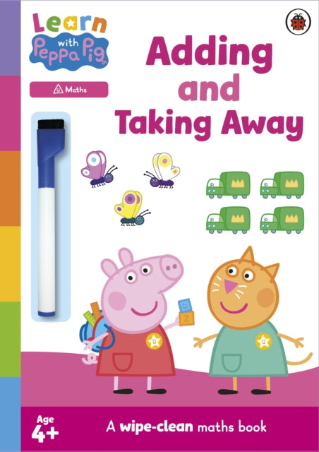 Learn with Peppa: Adding and Taking Away wipe-clean activity book-9780241645659