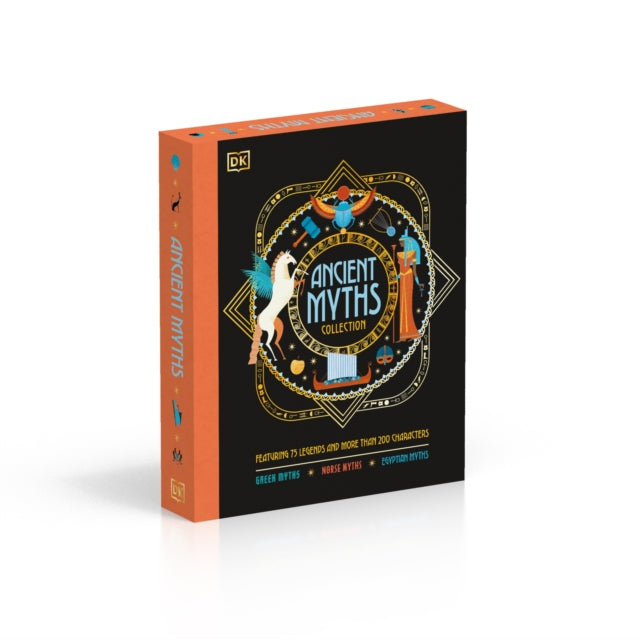 Ancient Myths Collection: Greek Myths, Norse Myths and Egyptian Myths : Featuring 75 Legends and More than 200 Characters-9780241655863